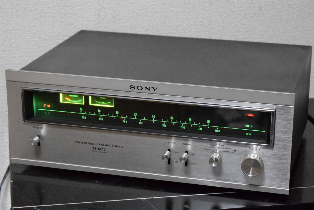 SONY ソニー ST-5150 AM/FM ステレオチューナー 整備済み 動作良好美品_画像8