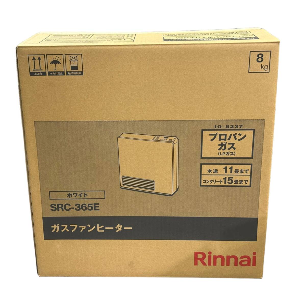 Rinnai リンナイ ガスファンヒーター SRC-365E プロパンガスヒーター LPガス 2023年7月購入【未使用品】_画像1