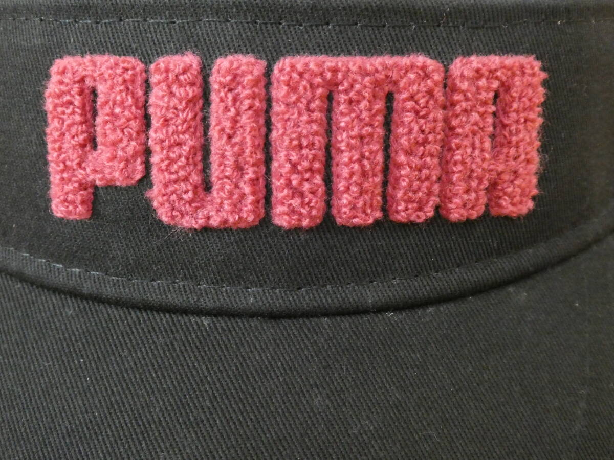 2. Puma PUMA женский козырек 54~57CM черный / розовый новый товар не использовался товар 