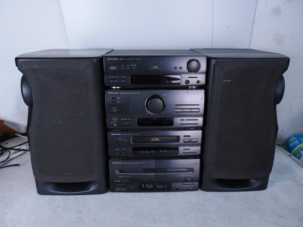 ○Panasonic パナソニック システムコンポ SA-CH750 RS-CH750 SL ○Panasonic パナソニック システムコンポ SA-CH750 RS-CH750 SL