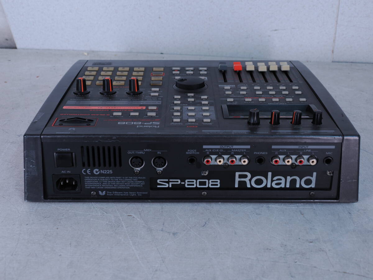●Roland ローランド groove sampler サンプラー SP-808 ジャンク_画像3
