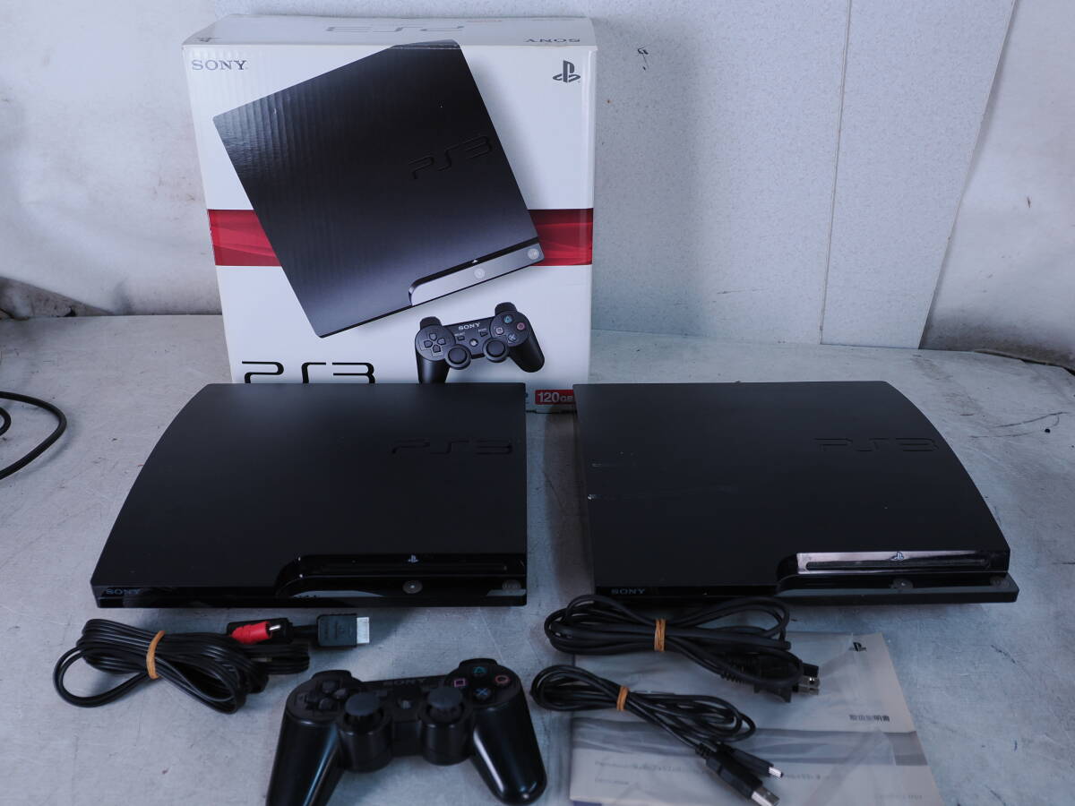 ●SONY PlayStation3 PS3本体 2台セット CECH-2000A*2 ジャンク