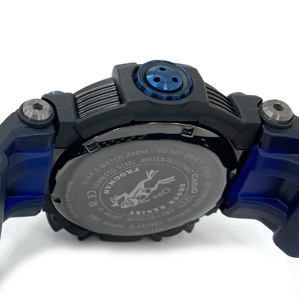 [中古] カシオ G-SHOCK フロッグマン GWF-D1000B-1JF デジタル タフソーラー 電波時計 ダイブコンピューター 耐衝撃 黒 Gショック CASIO_画像5