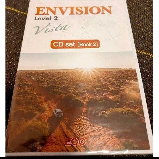 ECC 教材　ENVISION level 2 CD セット　BOOK 2