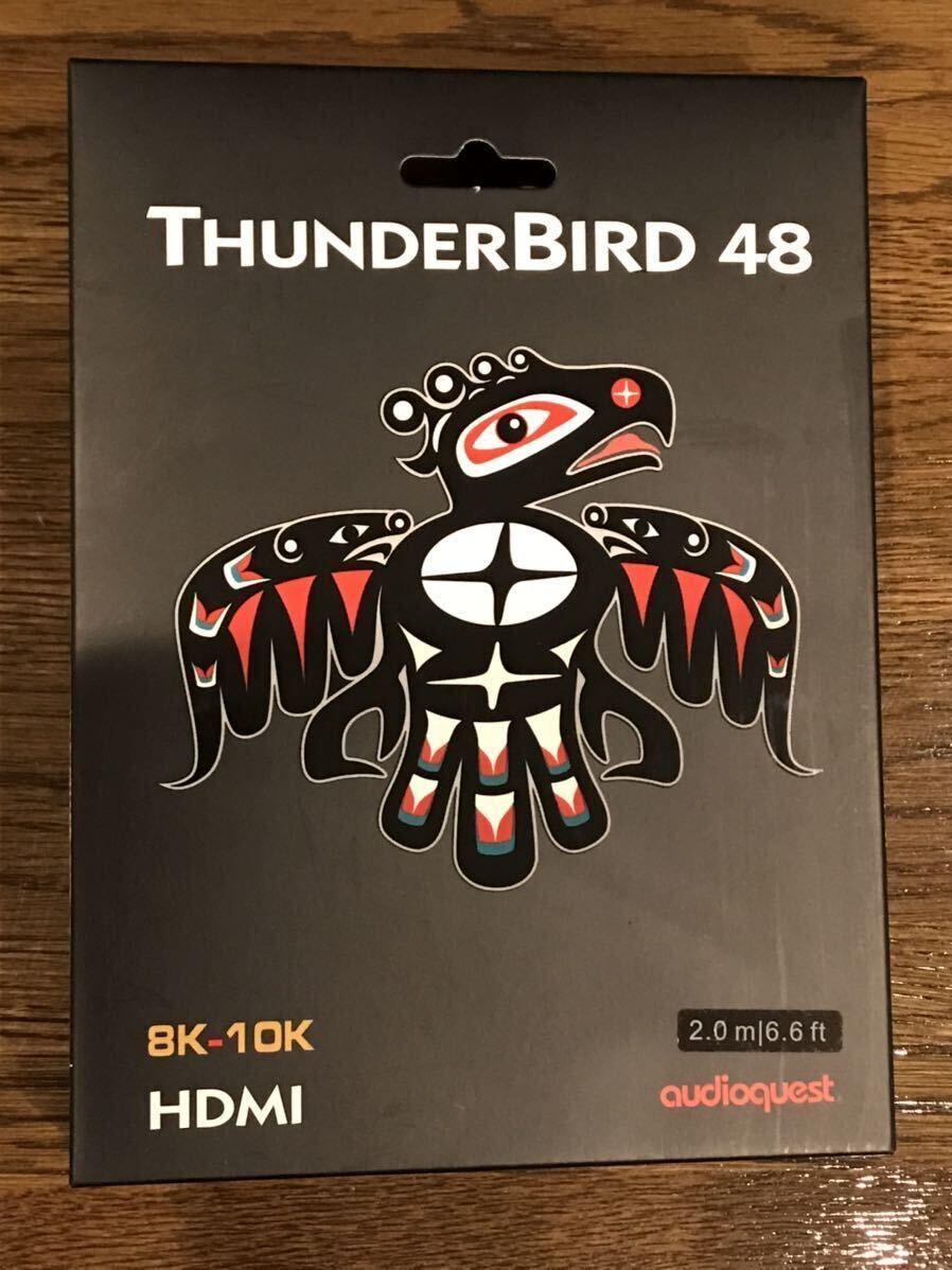 《新品》★　audioquest ThunderBird 48 HDMIケーブル 2.0m オーディオクエスト 元箱付　★