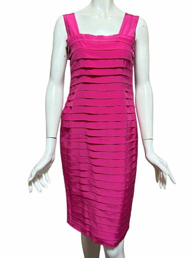 バブリー バブル セットアップ ピンク タイト セクシー ヴィンテージ 古着 ジャケット ワンピース ドレスの画像4