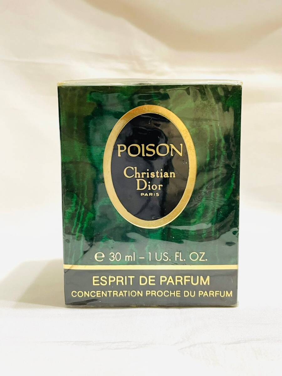 H703*5　未開封　Christian Dior　クリスチャンディオール　POISON　プアゾン　ESPRIT DE PARFUM　30ml　パルファム　香水_画像1