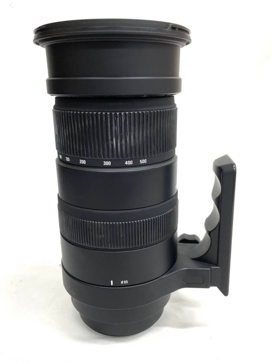 H744*12　美品　SIGMA　シグマ　DG　50-500㎜　1:4.5-6.3　APO　HSM　OPTICAL STABILIZER　カメラ用レンズ　ケース・レンズキャップ付き_画像5