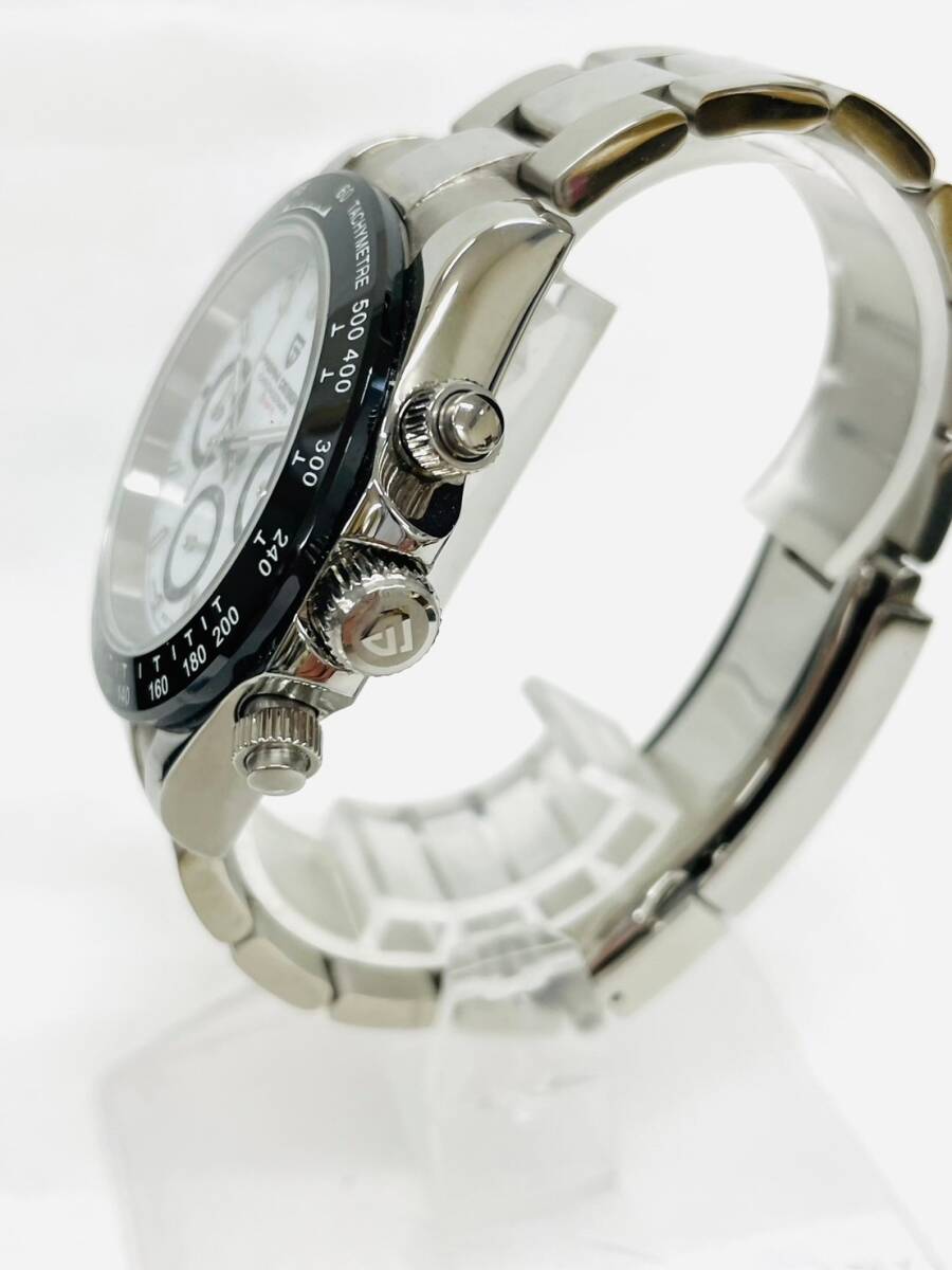 H784*4　稼働　美品　PAGANI DESIGN　パガーニデザイン　Sport　PD-1644　クロノグラフ　クオーツ　デイト　メンズ　腕時計　箱付き　_画像3