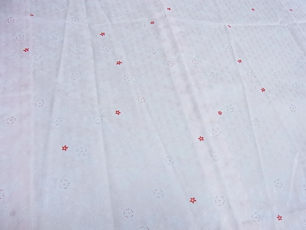 着物おきな★長襦袢 無双仕立て 舞桜 洗える着物 ポリエステル★n842の画像5