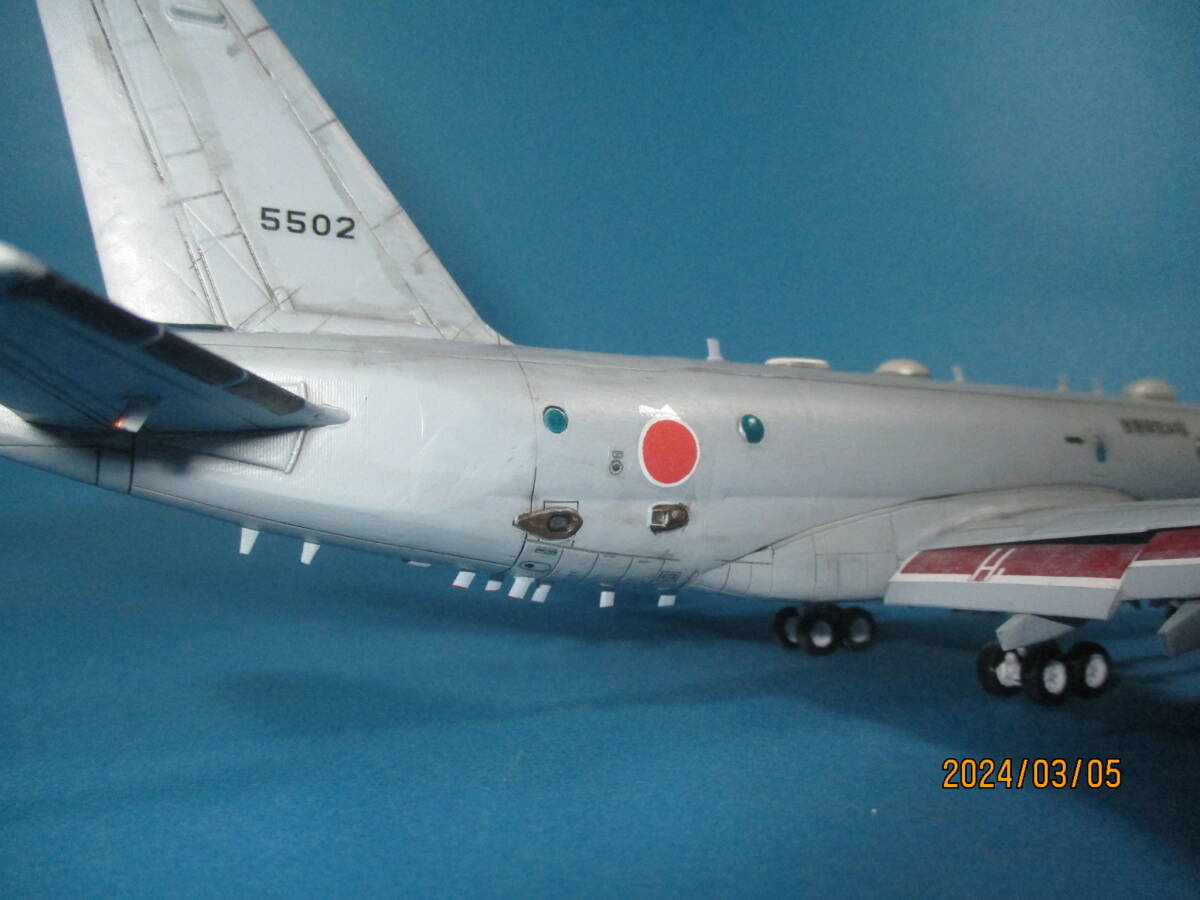 1/144 完成品 海上自衛隊 川崎重工業 P—１対潜哨戒機 飛行試験2号機「5502」量産仕様初号機 武装強化仕様_画像8