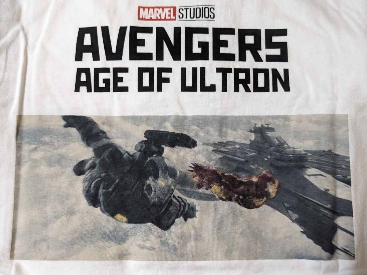 新品　ユニクロ　マーベル　UT アイアンマン　Tシャツ　ホワイト　M