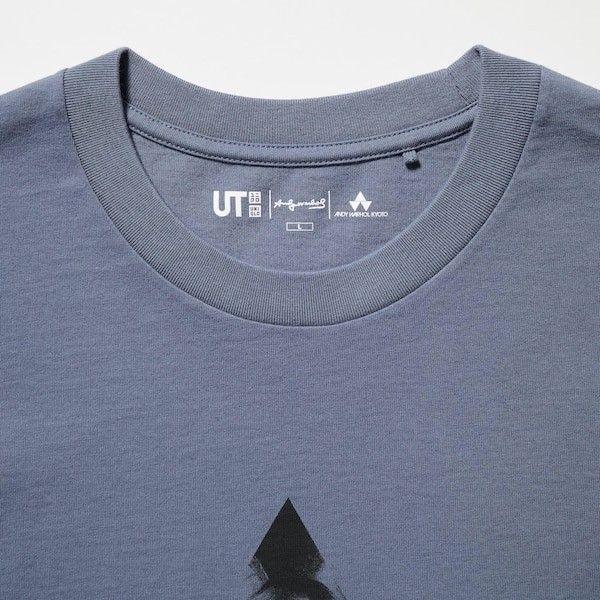 新品　ユニクロ　アンディ・ウォーホル・キョウト UT　Tシャツ　グレー　XL