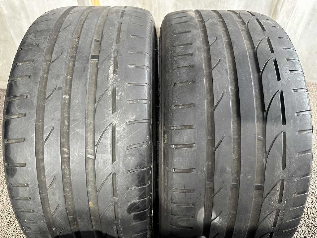 225/45R17 97Y 2本 BRIDGESTONE POTENZA S001【中古/埼玉より発送】_画像2