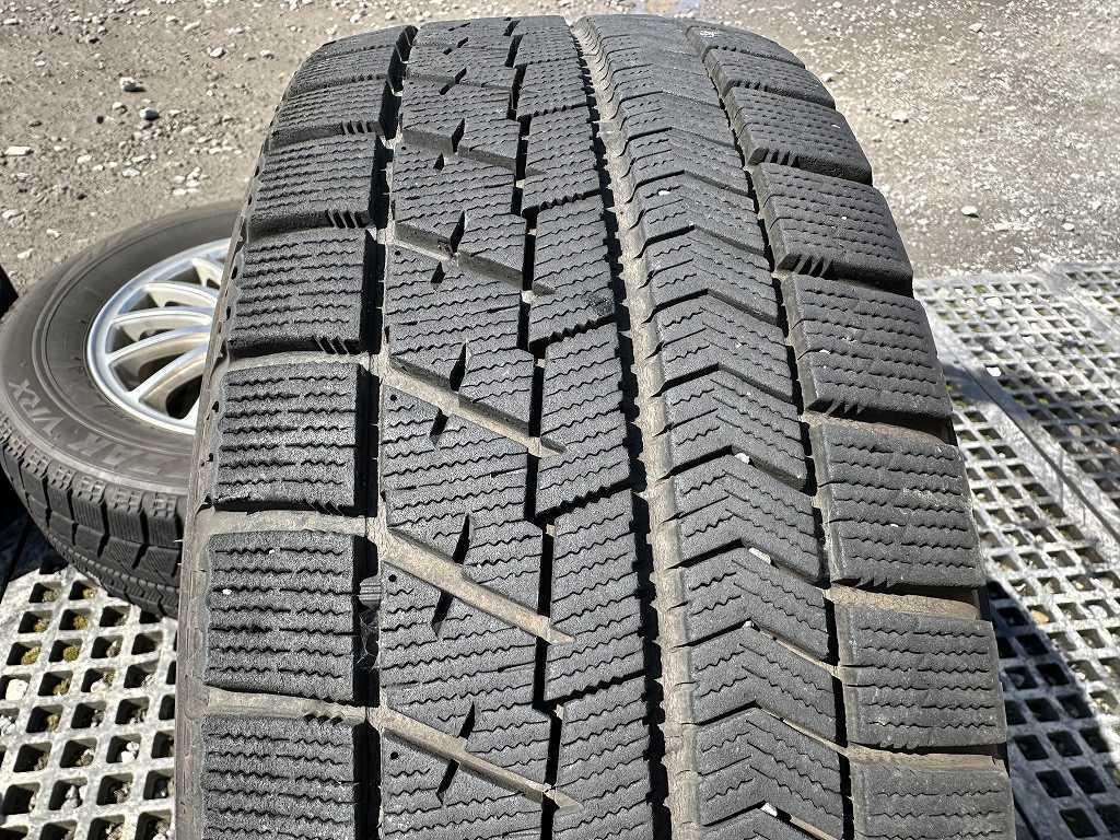 ECO FORME 15in社外ホイール 6J +45 PCD114.5 5穴 205/65R15 BS BLIZZAK VRX【中古/埼玉より発送】_画像7