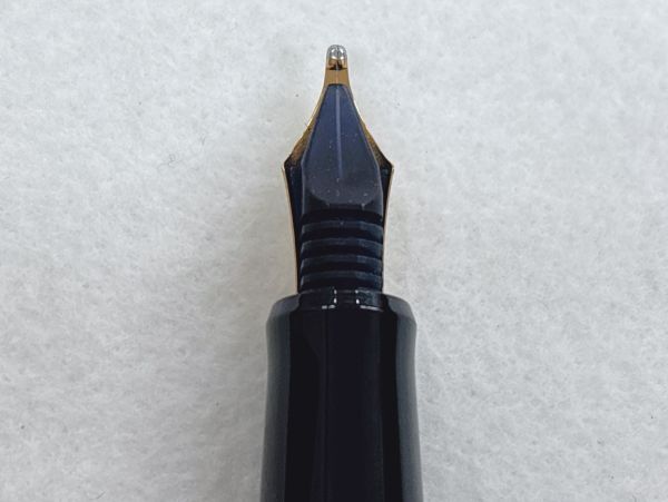 未使用品 PILOT CUSTOM 67 C ペン先 14K 585 14金 万年筆 筆記用具 文房具 コースC ブラック系 パイロット カスタム 198347-1_画像6