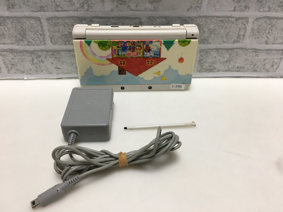 Nintendo　New3DS　どうぶつの森カバー付き　中古品1-266