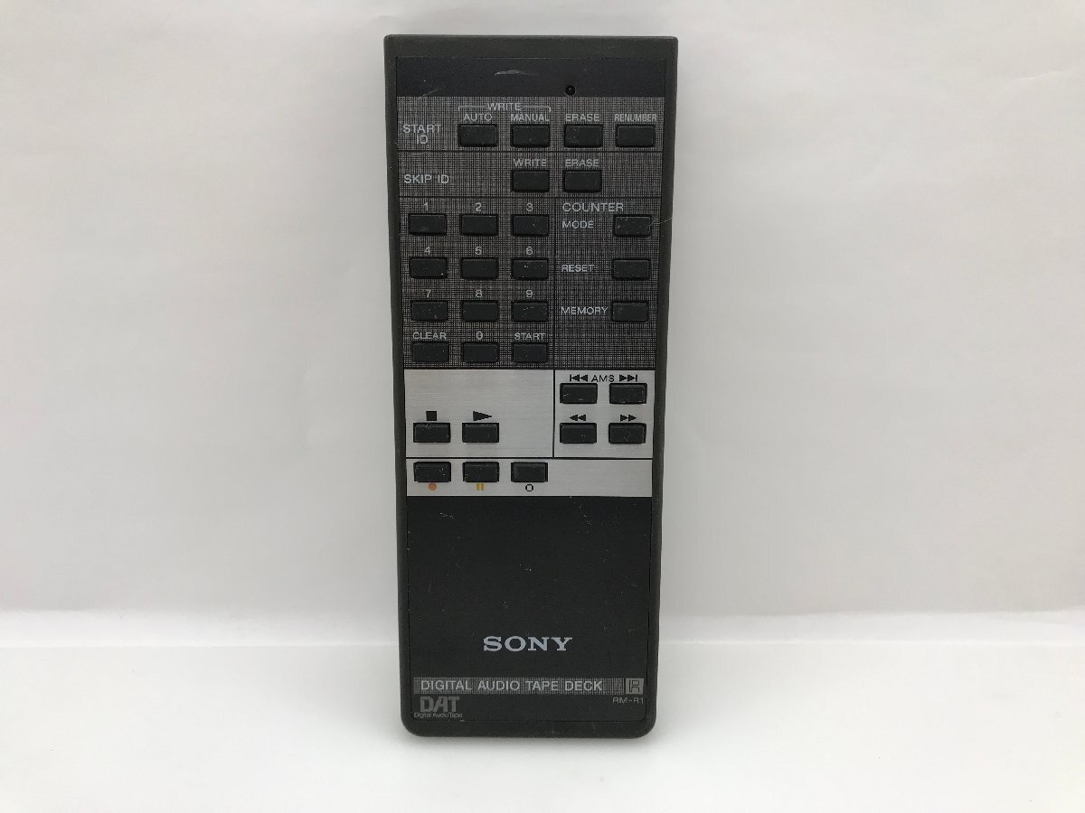 SONY　テープデッキ用リモコン　RM-R1　中古品F-4163_画像1