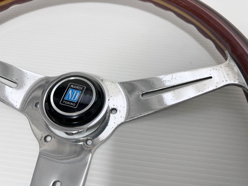 当時物 NARDI ナルディ クラシック ウッド ステアリング 当時物 NARDI ナルディ クラシック ウッド ステアリング