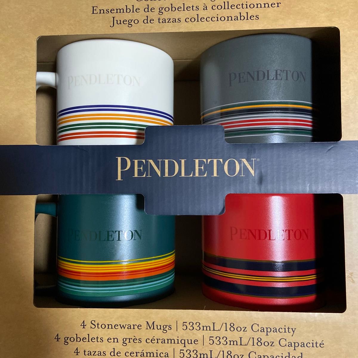 【PENDLETON】 セラミックマグセット ナショナルパークコレクション 4個セット／マグカップ 食器 ペンドルトン
