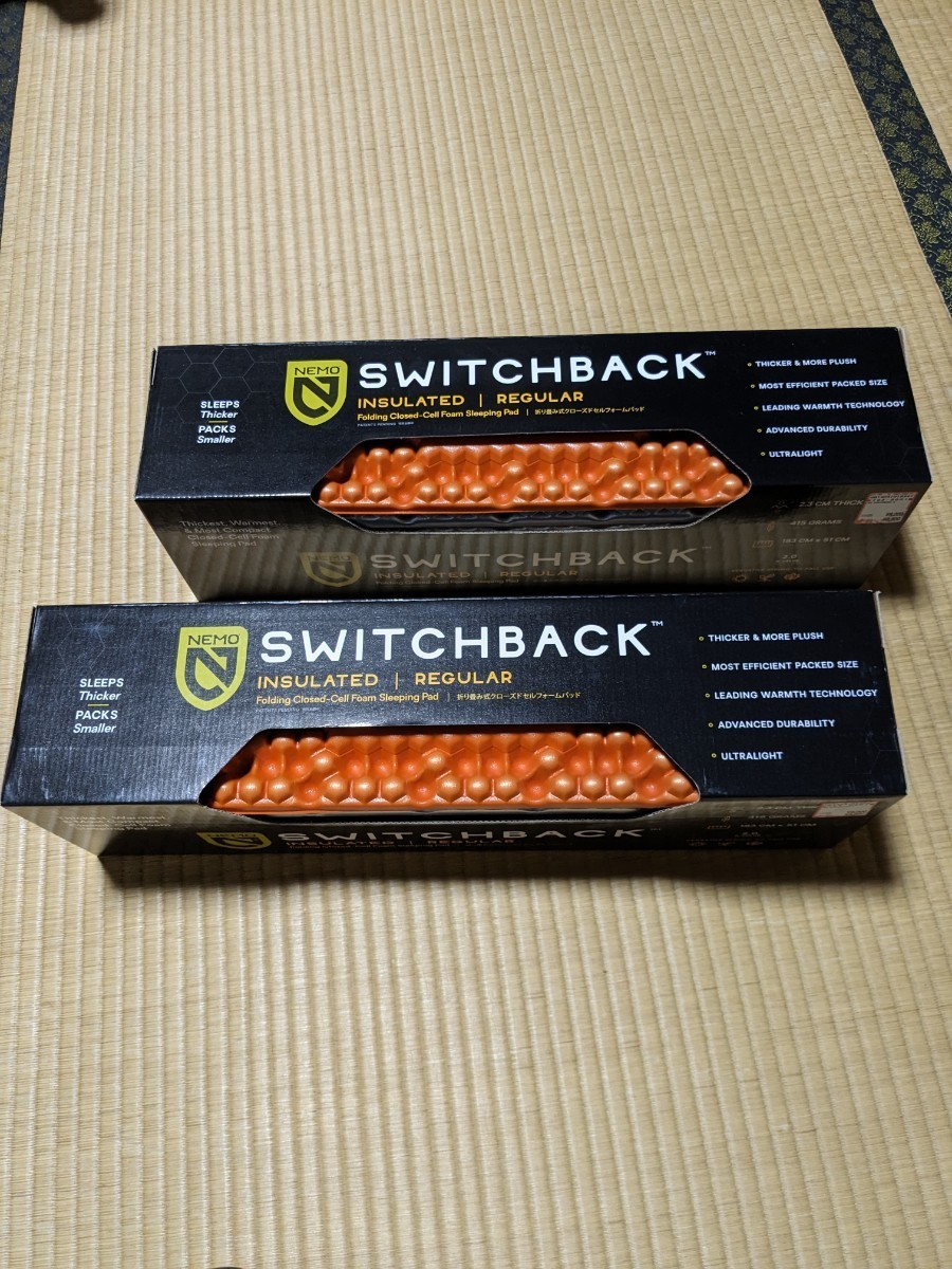 NEMO (ニーモ) スイッチバック レギュラー NM-SWB-R　オレンジ　未使用品　2個セット_画像1