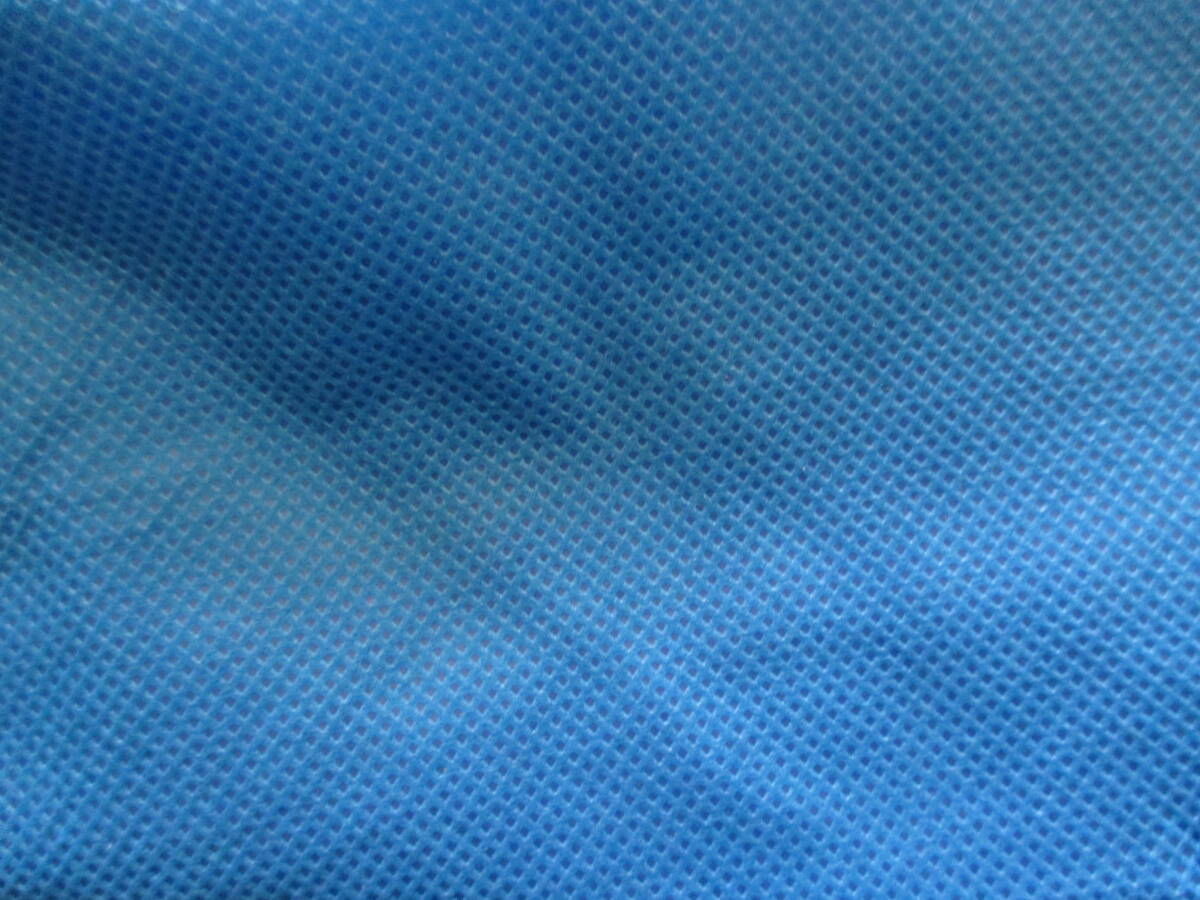 エコバッグ 青 ブルー 新品未使用 シミ少しあり 折りたためる 買い物バッグ _画像5