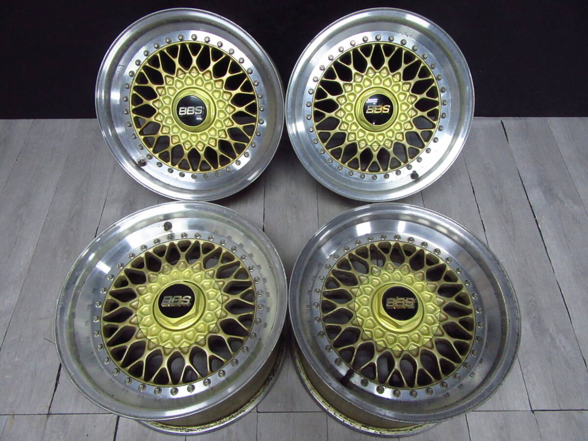 超希少 深リム 当時物 BBS RS 16インチ BMW E28 E12 E21 E24 E22 E30 E32 E34 E38 E36 E46 Z3 旧車 アルピナ M3 M5 _画像1