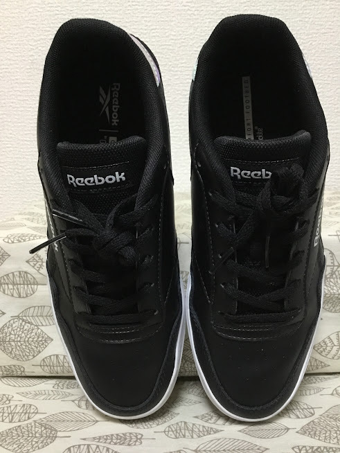 ◆送料込◆24.5 リーボック Reebok スニーカー 黒 01 0305_画像3