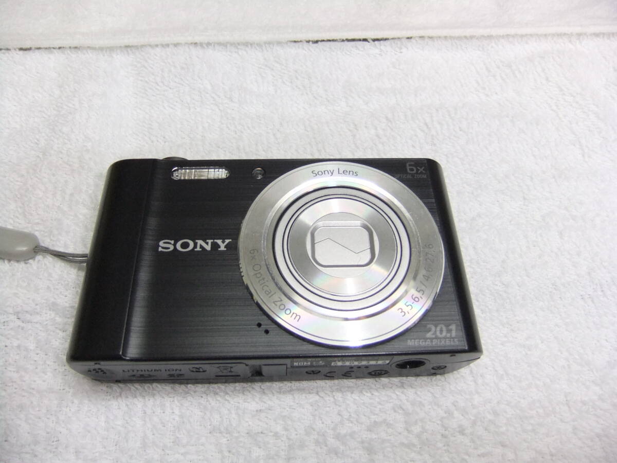 2014年発売 SONY Cyber-shot DSC-W810 2010万画素 光学6倍ズーム ケース,SD2GB付_画像6