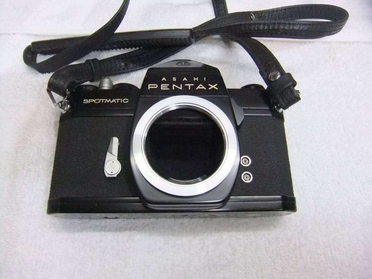 1964年発売 PENTAX ペンタックス SP ブラック 一眼レフカメラ フィルムカメラ 動作未確認_画像2