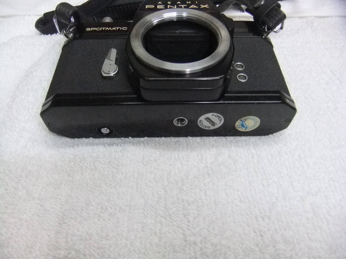 1964年発売 PENTAX ペンタックス SP ブラック 一眼レフカメラ フィルムカメラ 動作未確認_画像3