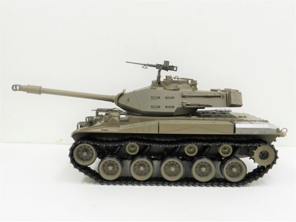 【塗装済み完成品 赤外線バトルシステム付 対戦可能】HengLong Ver.7.0 2.4GHz 1/16 戦車ラジコン M41A3 ウォーカーブルドッグ 　☆3839-1_画像2