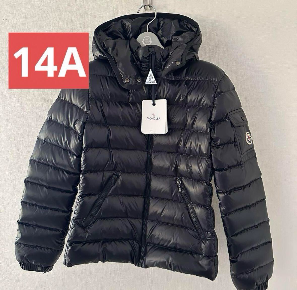 大人もOK 14A Moncler bady black_画像1