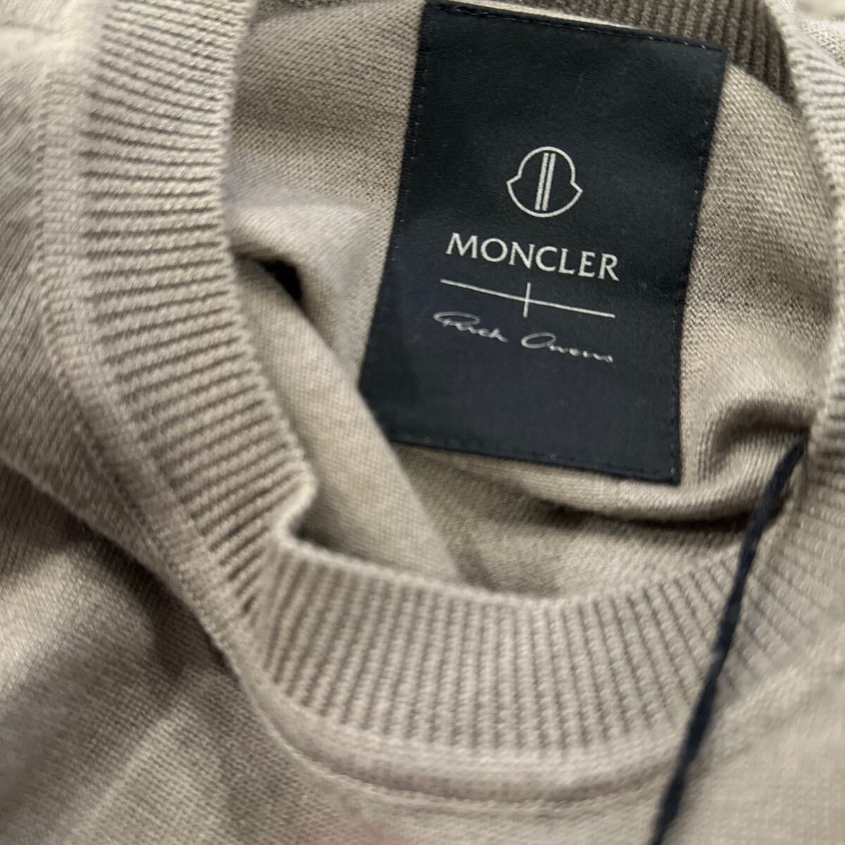 オーバーサイズ XXS Moncler + Rick Owens 100%カシミアセーター 定価12万円以上の画像6