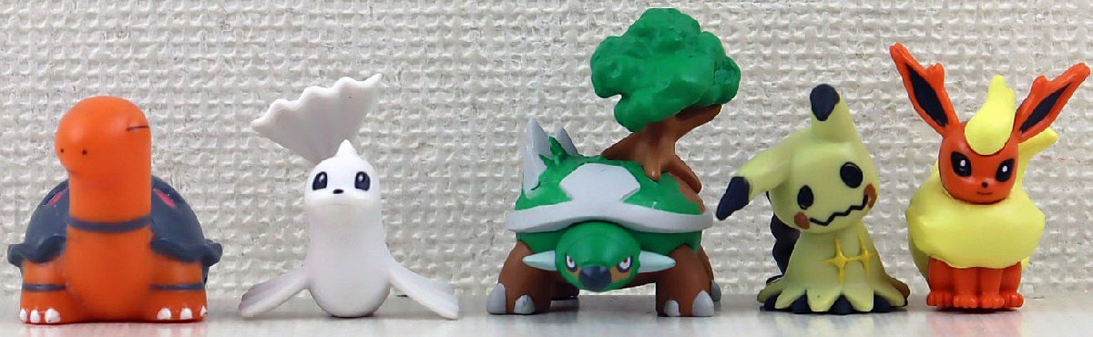 S◆中古品◆食玩 『ポケモン まとめ売り』 フィギュア ブースター/ブラッキー/グラードン/レックウザ/リオル/ディアルガ/アルセウス 他_画像8