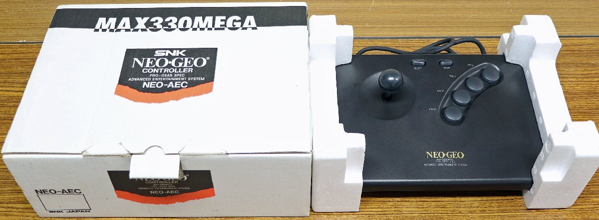 S* junk * Neo geo controller NEO-AEC SNK/esenke-MAX330MEGA NEO*GEO CONTROLLER box attaching 