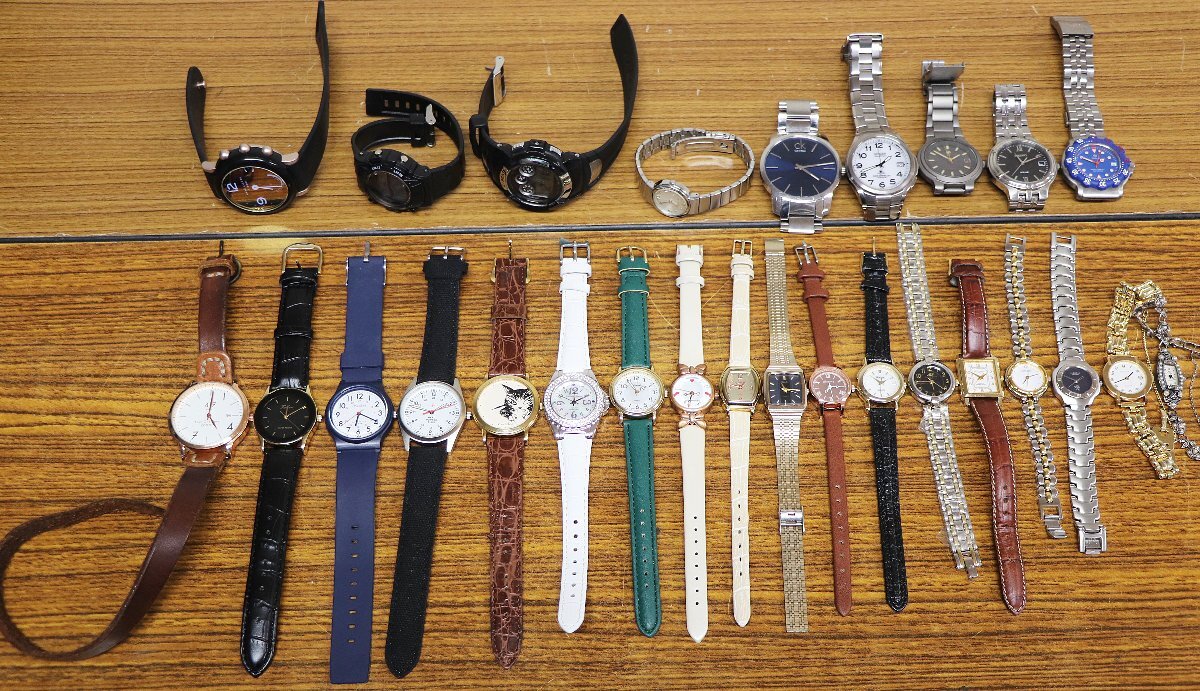 S◇ジャンク品◇腕時計 27点 まとめて セット CITIZEN ATTESA/agnis b/SEIKO/Falcon/Salvatore Marra 他 ※動作・詳細等未確認の画像1