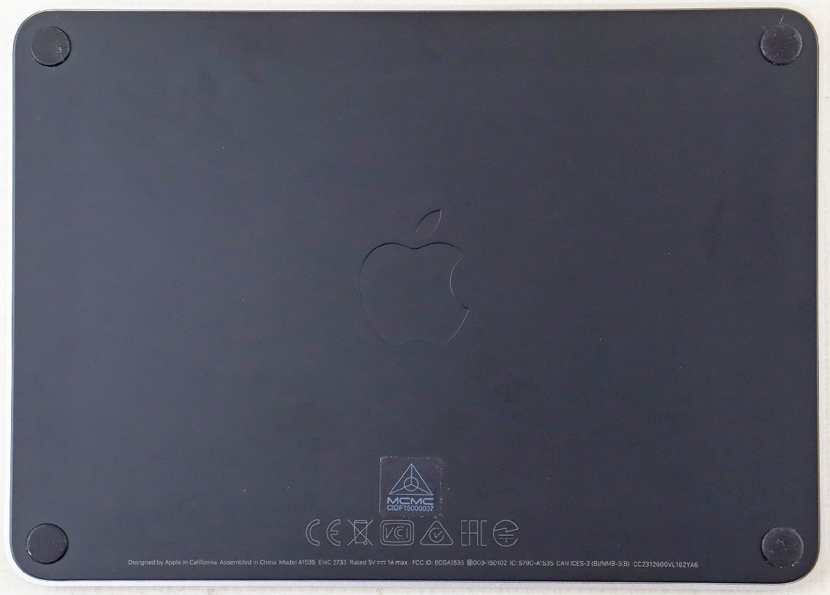 P◎中古品◎PC周辺機器『Magic Trackpad(Multi-Touch対応) MMMP3ZA/A』 ブラック A1535 Apple/アップル マジックトラックパッド 箱付きの画像6