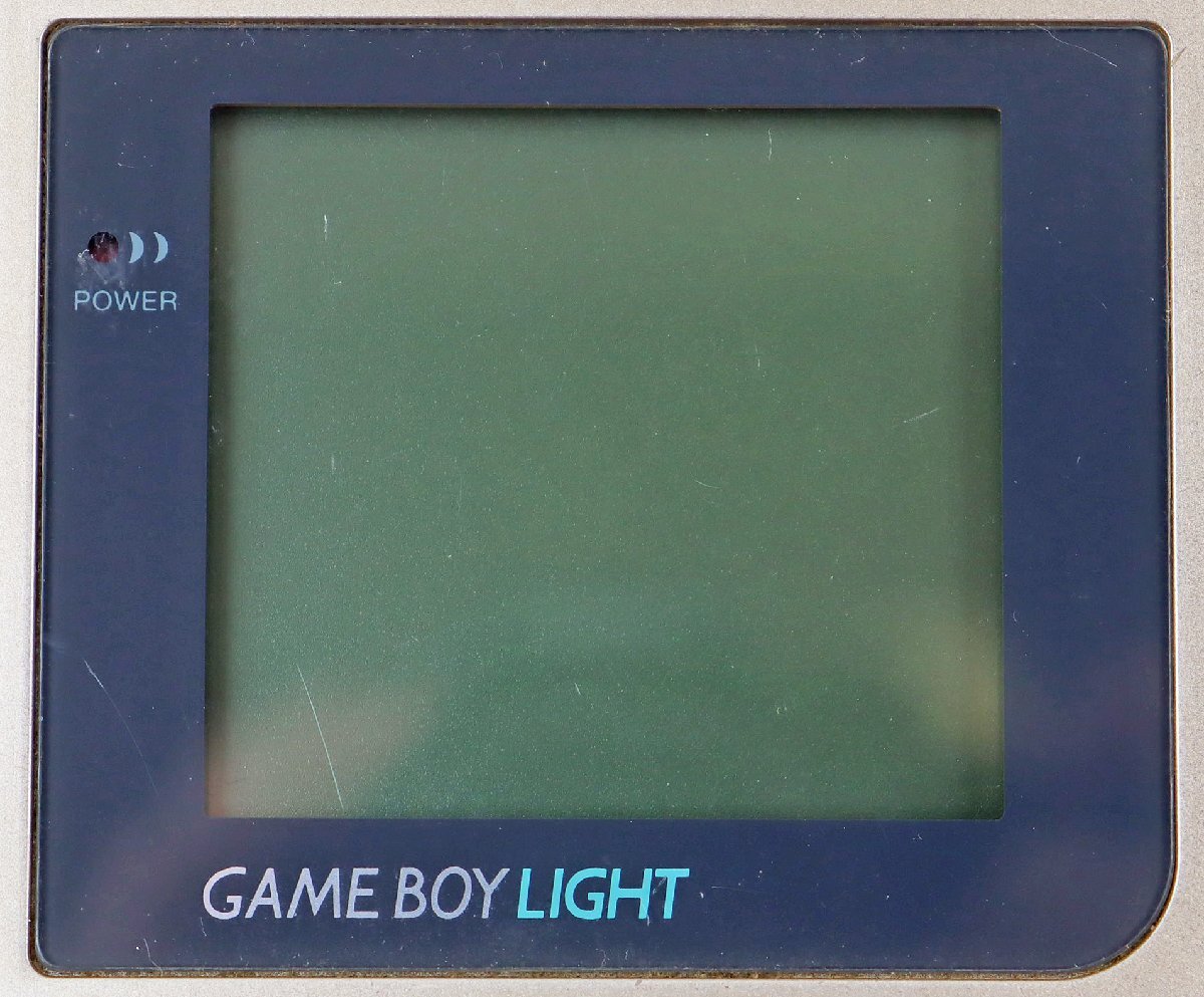 S◎ジャンク品◎携帯ゲーム機『ゲームボーイライト 金』 GAMEBOY LIGHT MGB-101 Nintendo/任天堂 本体のみ ※バックライト点灯しません_画像5