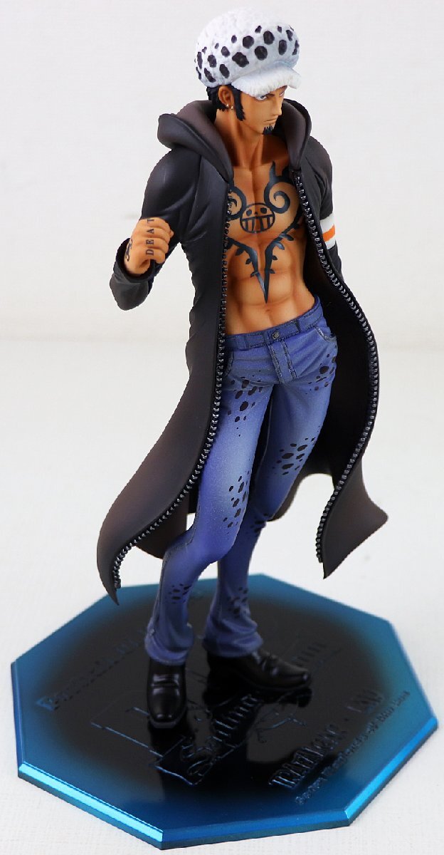 S♪中古品♪フィギュア ワンピース 『トラファルガー・ロー Ver.2』 MegaHouse Portrait Of Pirates Sailig Again Excellent Model Series_画像3