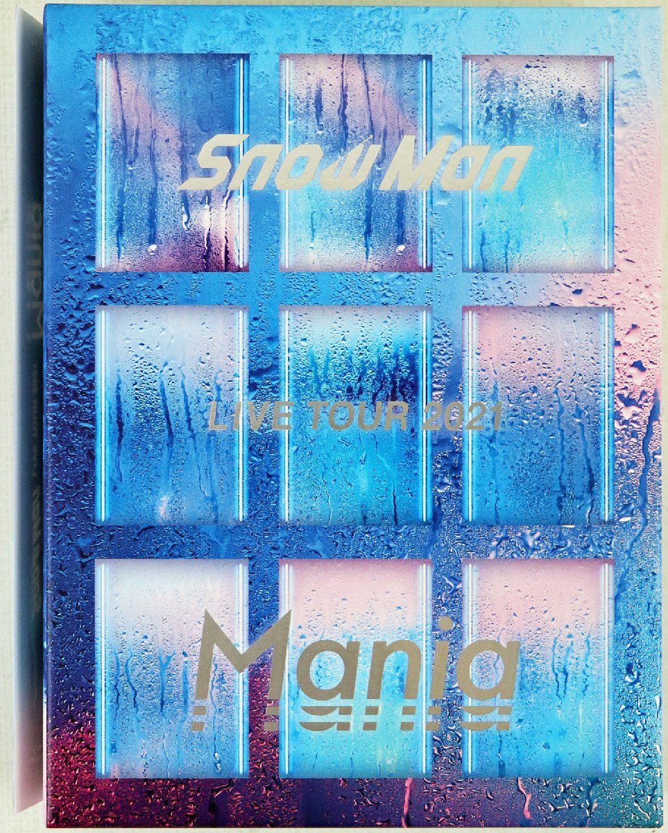 S◇中古品◇ブルーレイ 3枚組 Snow Man LIVE TOUR 2021 Mania 初回盤 特典なし JWXD-63807-9 MENT RECORDING 箱・小冊子つきの画像1