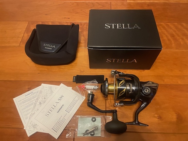 美品　ほぼ新品　シマノ 22 ステラ SW 10000HG SHIMANO STELLA 　アースフィールドフィッシングチューン_画像1