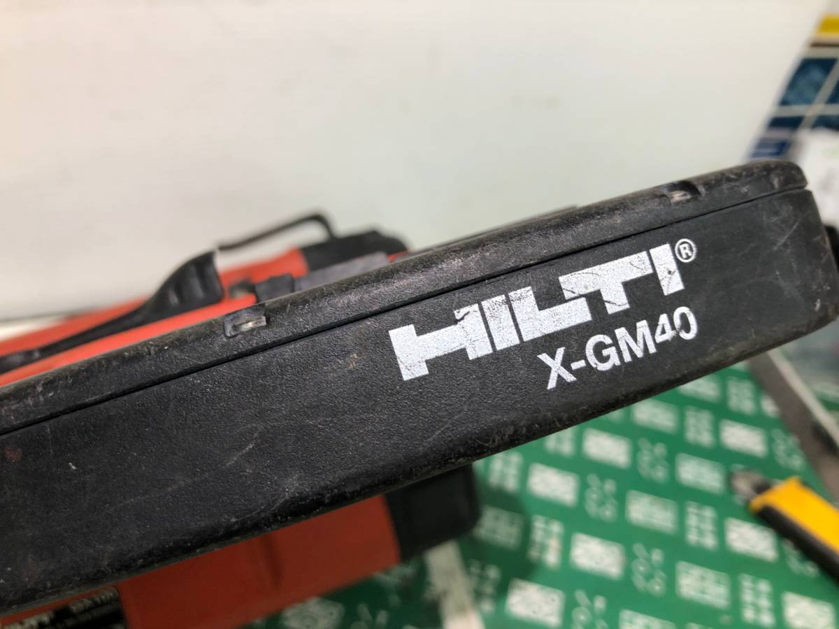 中古品 エア工具 HILTI ヒルティ ガス式釘打機 ガスネイラ GX100 本体のみ コンクリートネイラ ITV2BLLA0OTE_画像4