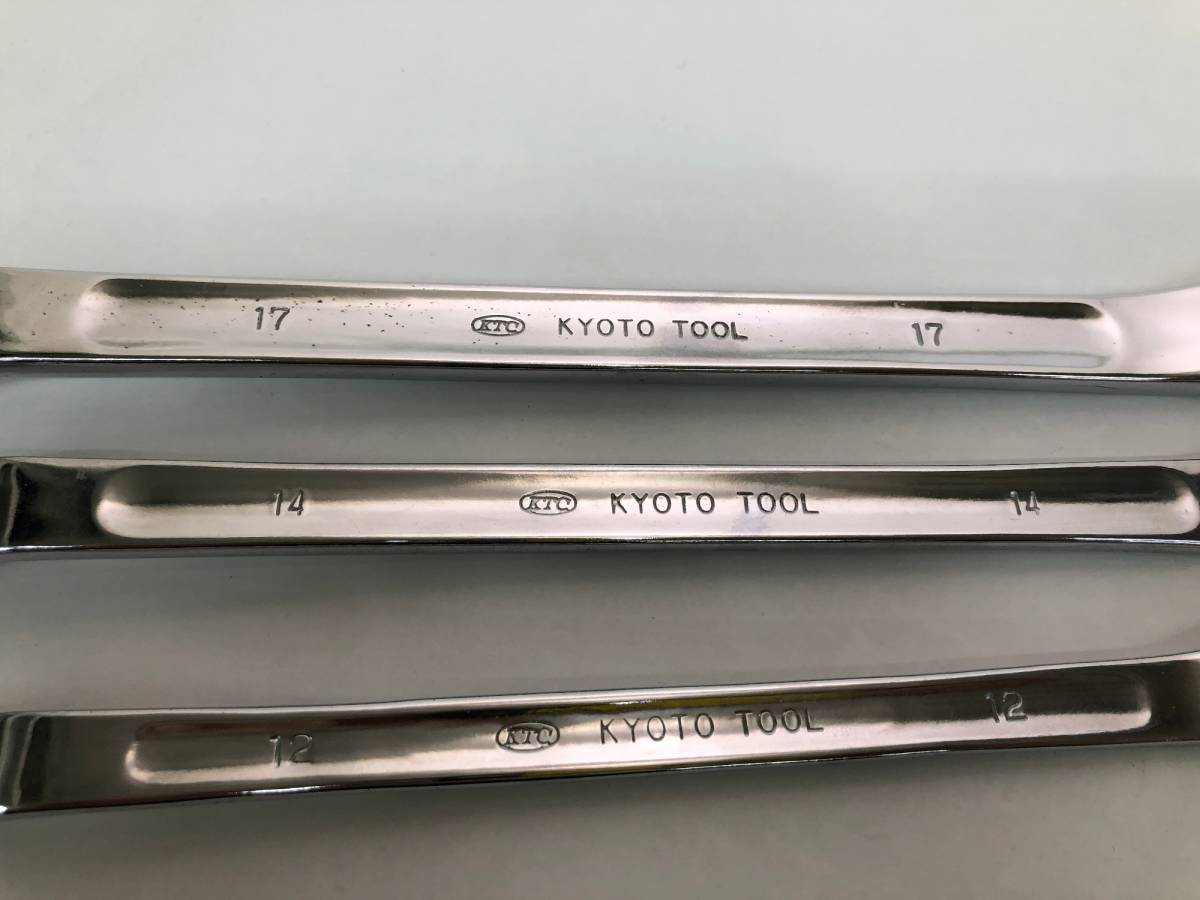 中古品 ハンドツール KTC 京都機械工具 プロフィットツールめがねレンチ M30－PROFIT TOOL メガネレンチ メンテナンス ITP228WF3Z3I_画像3