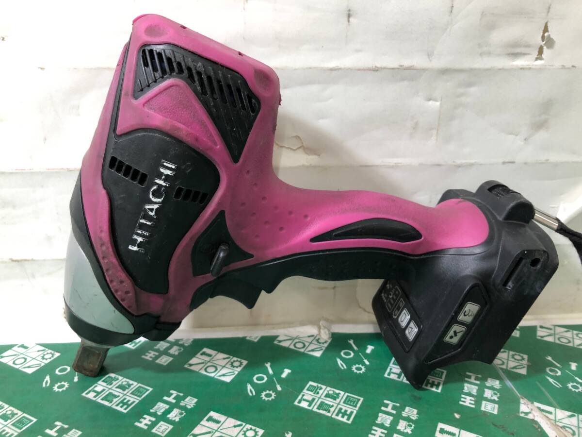 中古品 電動工具 HiKOKI(旧日立工機) 14.4V コードレスインパクトレンチ WR14DBDL(NN)本体のみ 本体のみ ITFBGEZUT17O_画像1