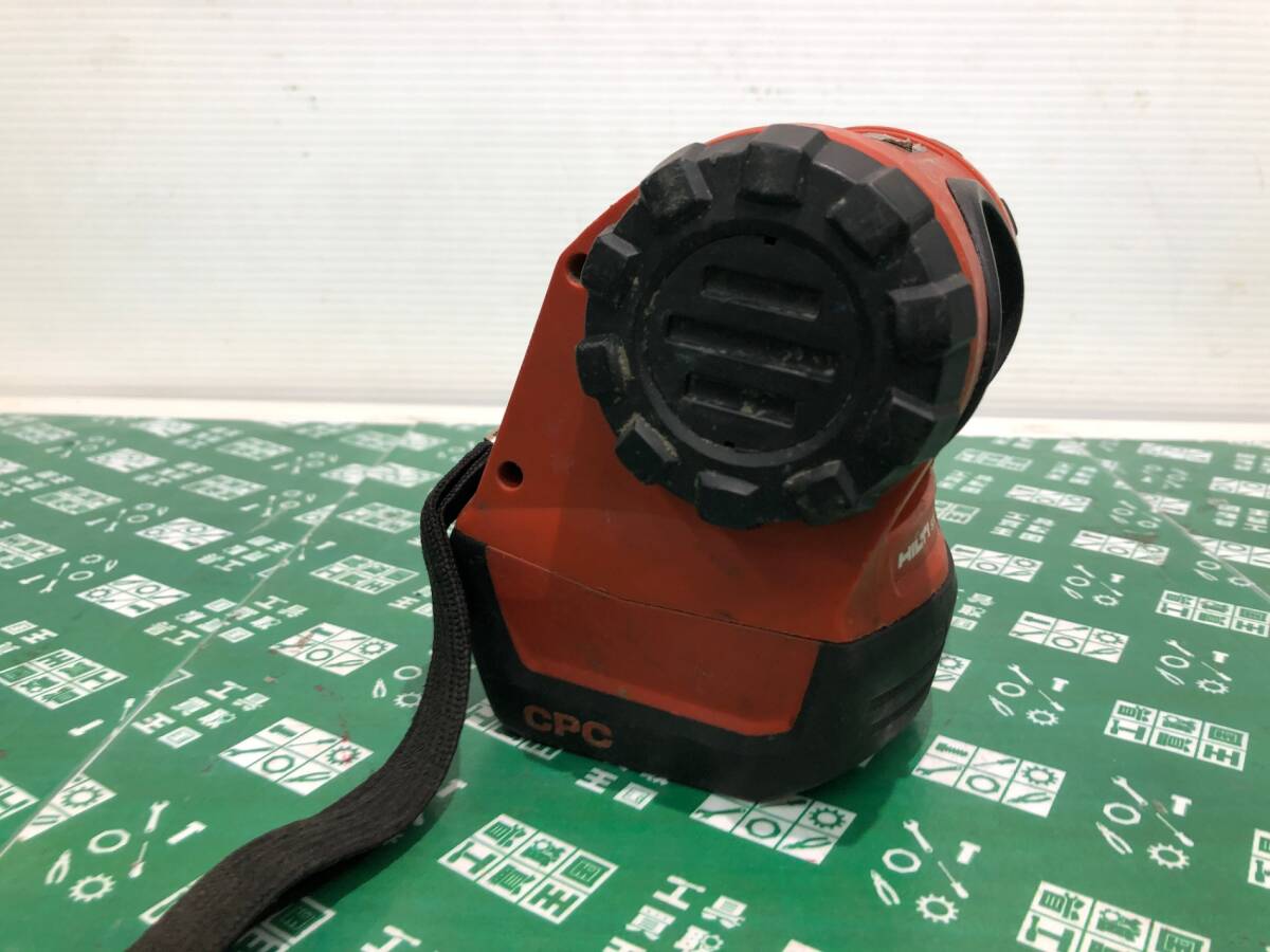 中古品 電動工具 HILTI ヒルティ 14.4VLEDバッテリーライト SFL14-A 懐中電灯 照明 非常灯 IT9I0LTAN110_画像2