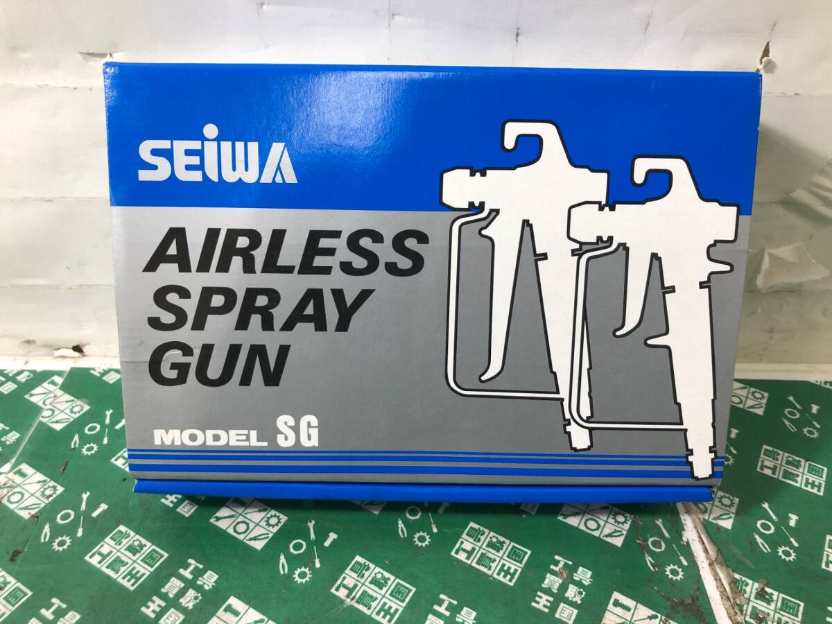 未使用中古品 エア工具 SEIWA 清和 セイワ エアレススプレーガン 未使用中古品 エア工具 SEIWA 清和 セイワ エアレススプレーガン