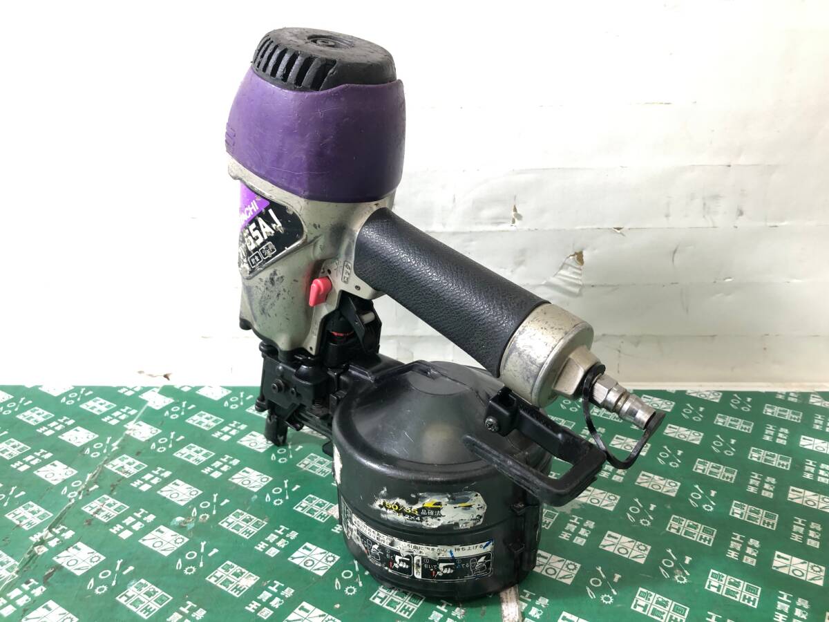 中古品 エア工具 ★HiKOKI(旧日立工機) ロール釘打機 NV65AJ 高圧 ITAE9H9E4KQW_画像3