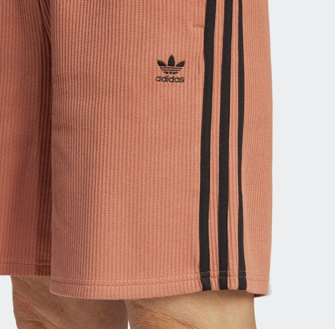 adidas originals ワッフル ショートパンツ L ブラウン アディダス バミューダ