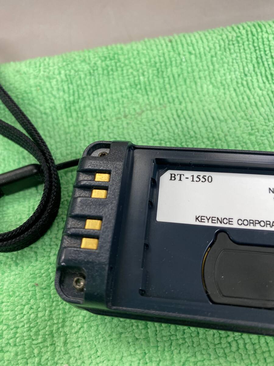 １円開始 KEYENCE BT-1550WB 充電器付き 1台 3-26の画像8